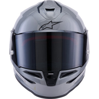 Alpinestars Supertech R7 Full Face Helmet Gloss Gray