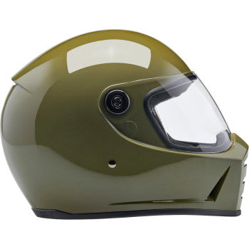 Biltwell Lane Splitter Helmet Gloss Olive Green