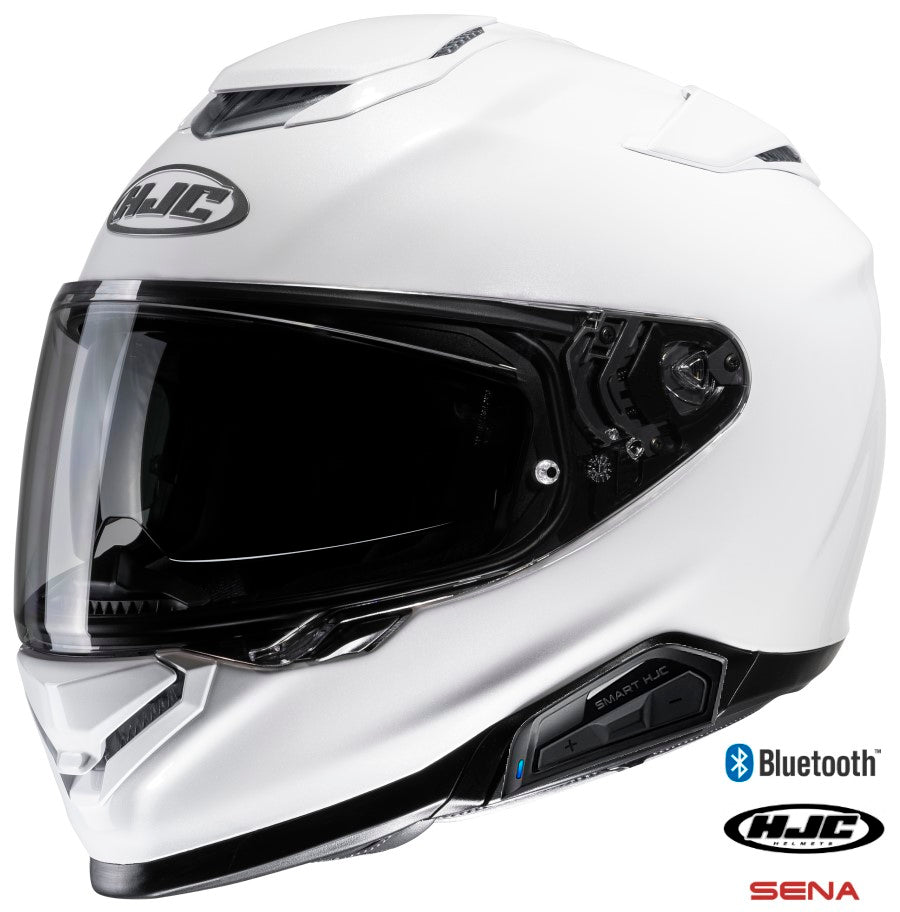 HJC RPHA 71 Full Face Bluetooth Helmet Gloss White