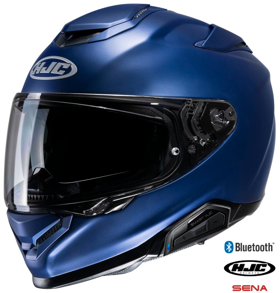 HJC RPHA 71 Full Face Bluetooth Helmet Matte Blue