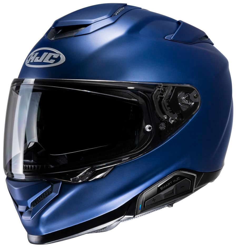 HJC RPHA 71 Full Face Helmet Matte Blue Smart 21B Bluetooth
