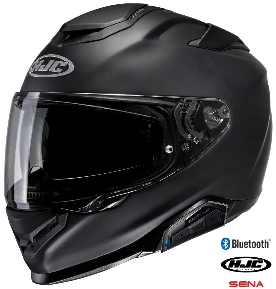 HJC RPHA 71 Full Face Bluetooth Helmet Matte Black