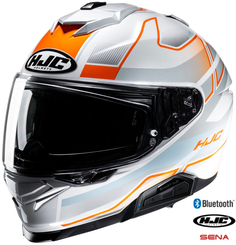 HJC i71 Full Face Bluetooth Helmet Iorix MC-27