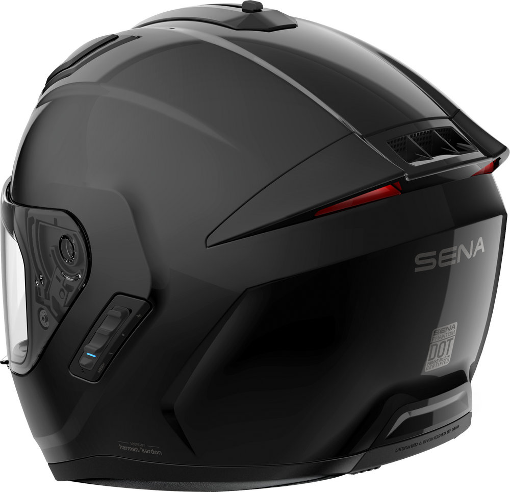 Sena Phantom ANC Full Face Bluetooth Helmet Matte Black