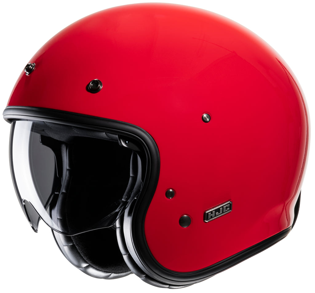 HJC V31 Open Face Helmet Deep Red