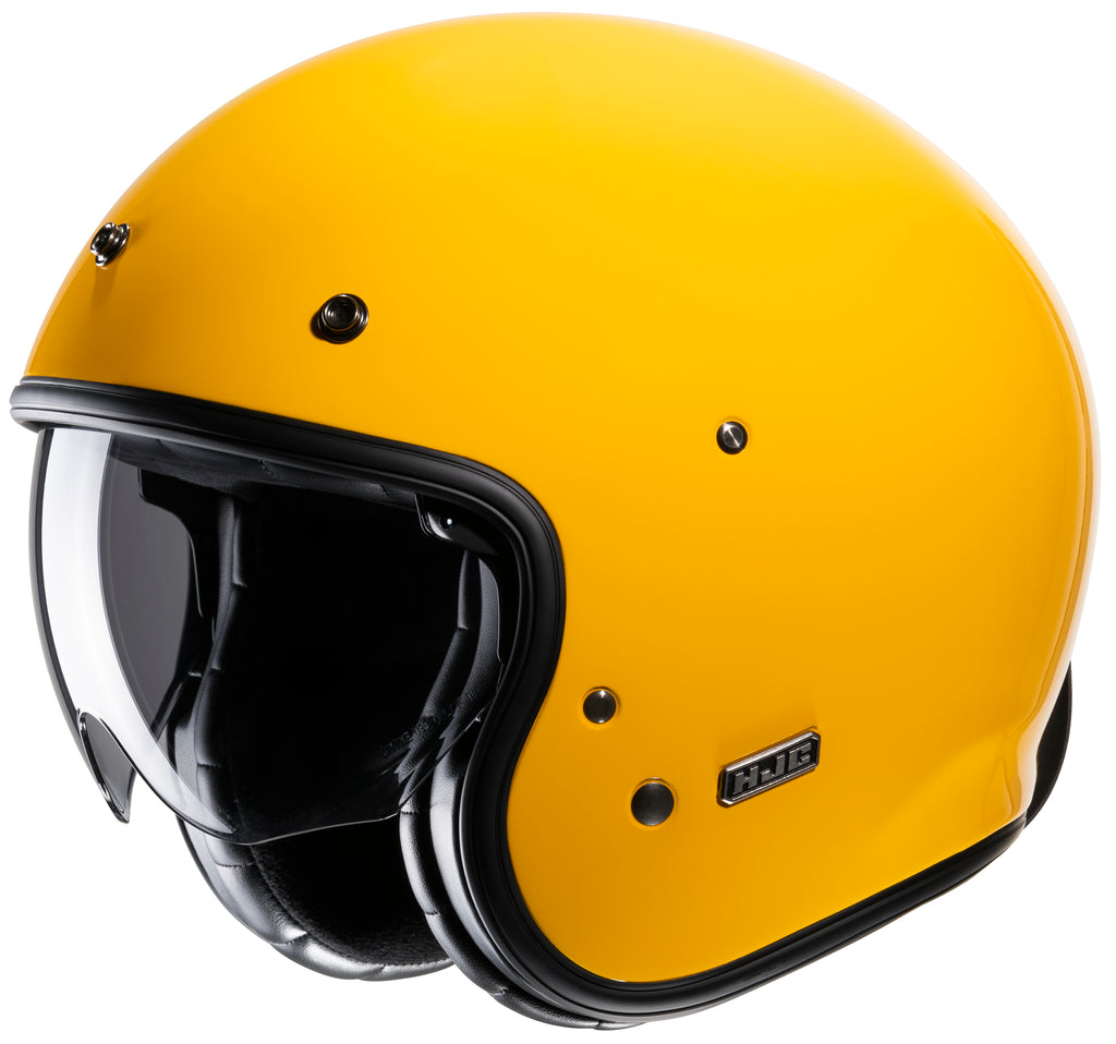 HJC V31 Open Face Helmet Deep Yellow