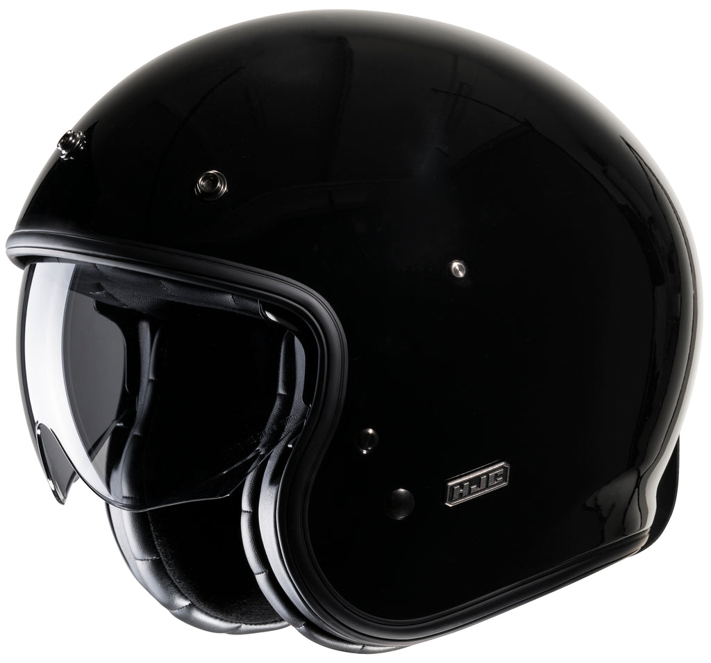 HJC V31 Open Face Helmet Gloss Black