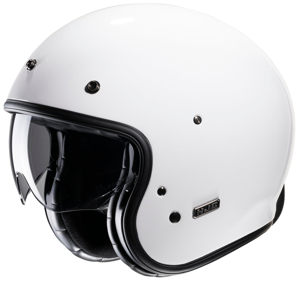HJC V31 Open Face Helmet Gloss White