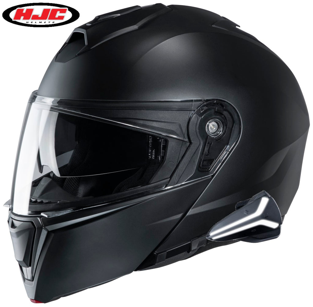 HJC i90 Helmet Sena Smart 20B Bluetooth Headset Matte Black
