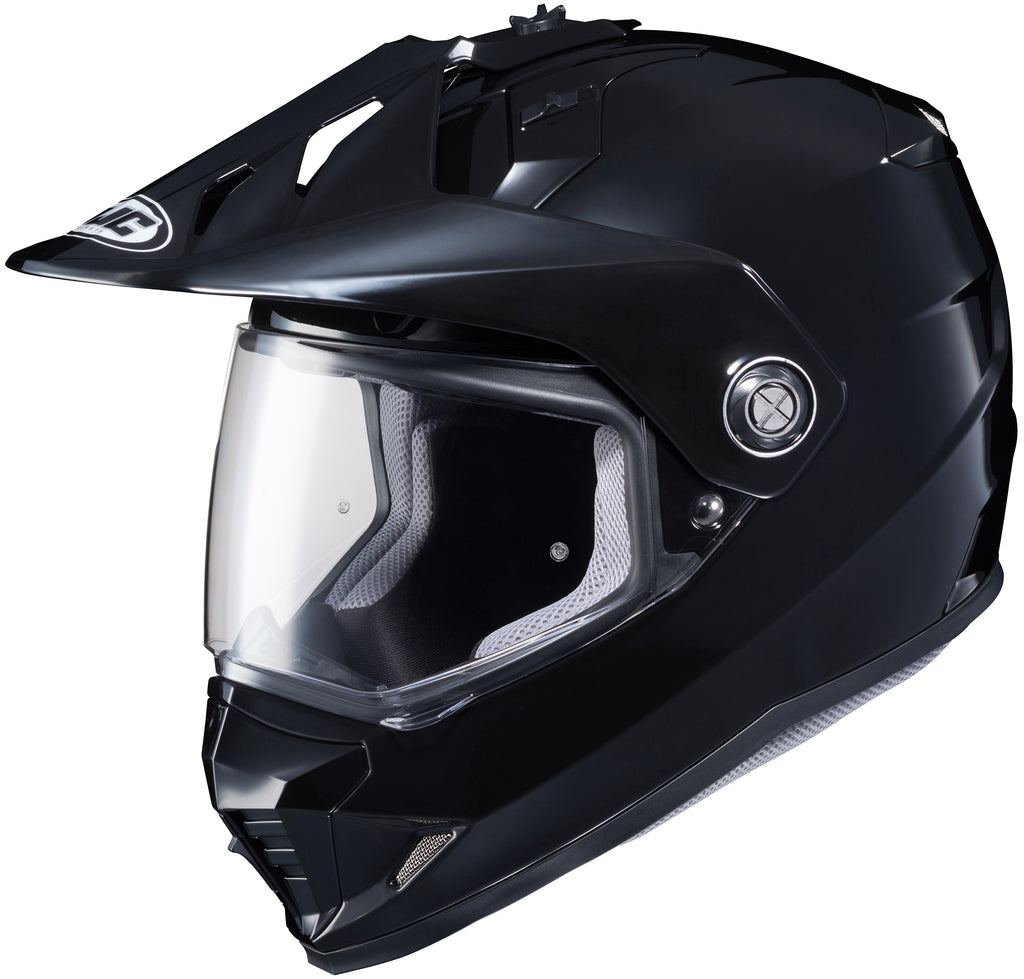 HJC DS-X1 Dual Sport Helmet Gloss Black