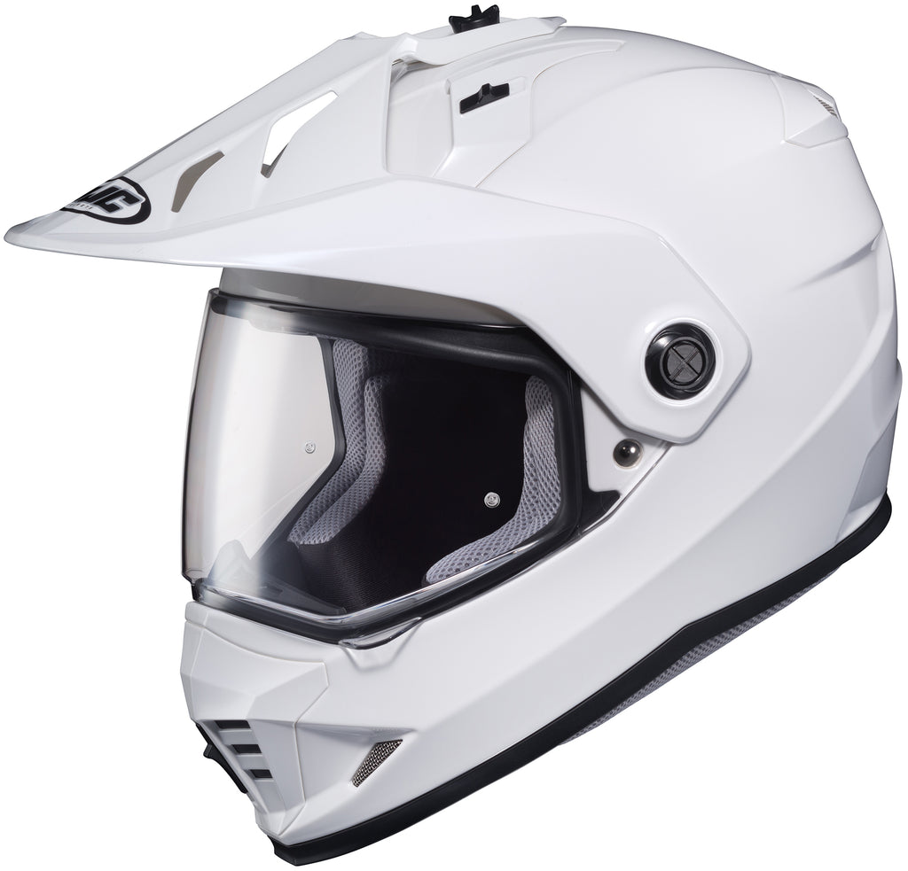 HJC DS-X1 Dual Sport Helmet Gloss White