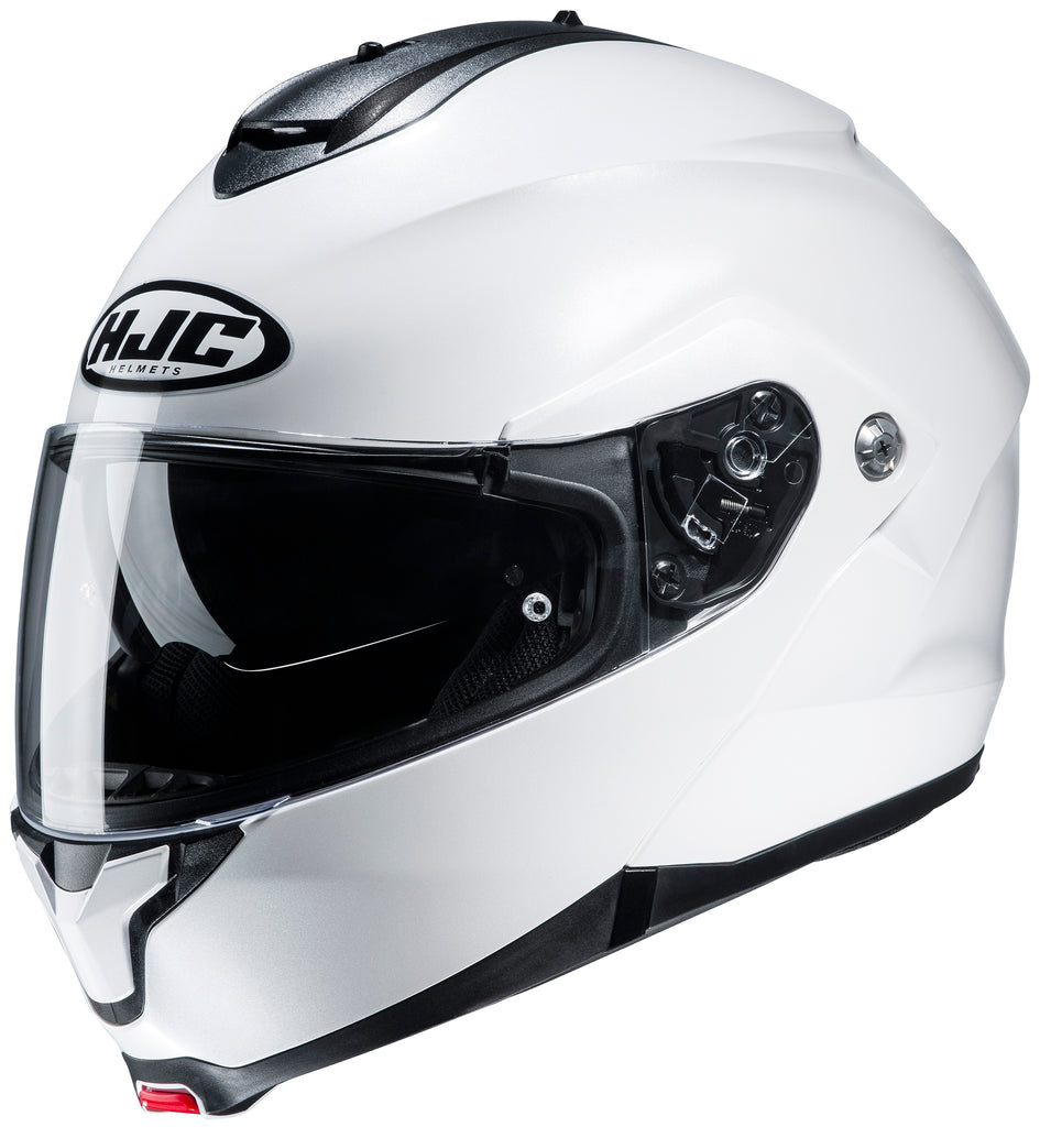 HJC C91 Modular Bluetooth Helmet Pearl White