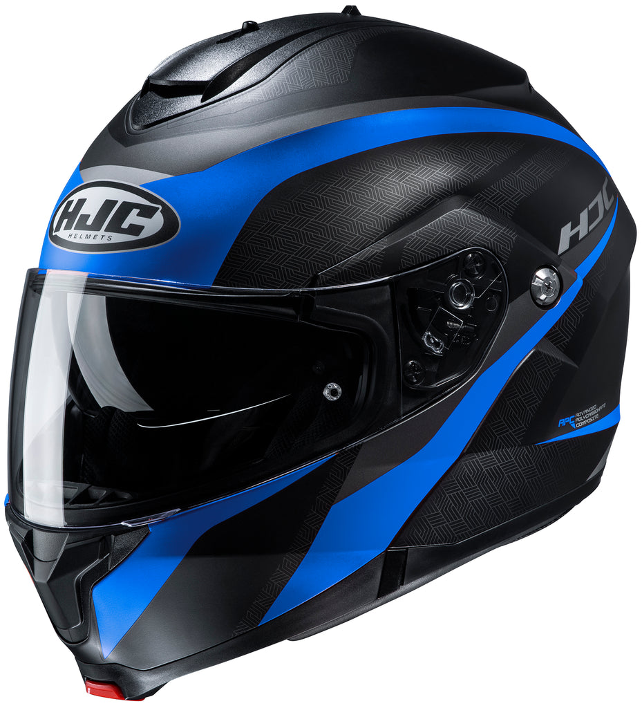 HJC C91Modular Bluetooth Helmet Taly Graphic MC2 Blue