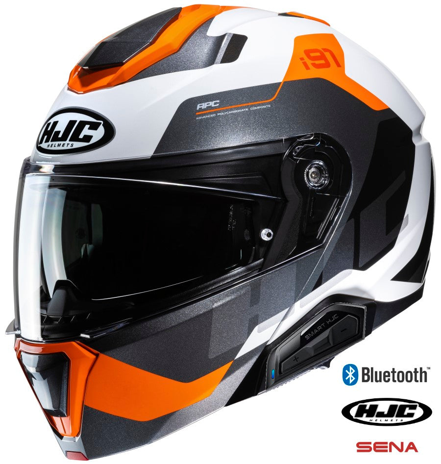 hjc cl-max ii bluetooth ready modular helmet HJC i91 Modular Helmet Carst MC-7 Small
