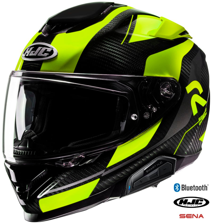 HJC RPHA 71 Full Face Bluetooth 11b Helmet Hamil Carbon MC3H