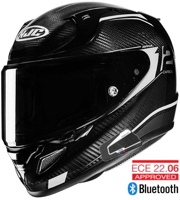 HJC RPHA 12N Full Face Carbon Bluetooth Helmet Keres MC-5