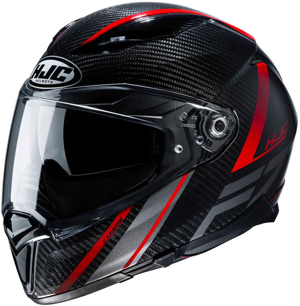HJC F70 Full Face Helmet Carbon Eston MC-1