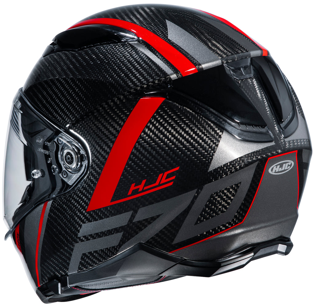 HJC F70 Full Face Helmet Carbon Eston MC-1