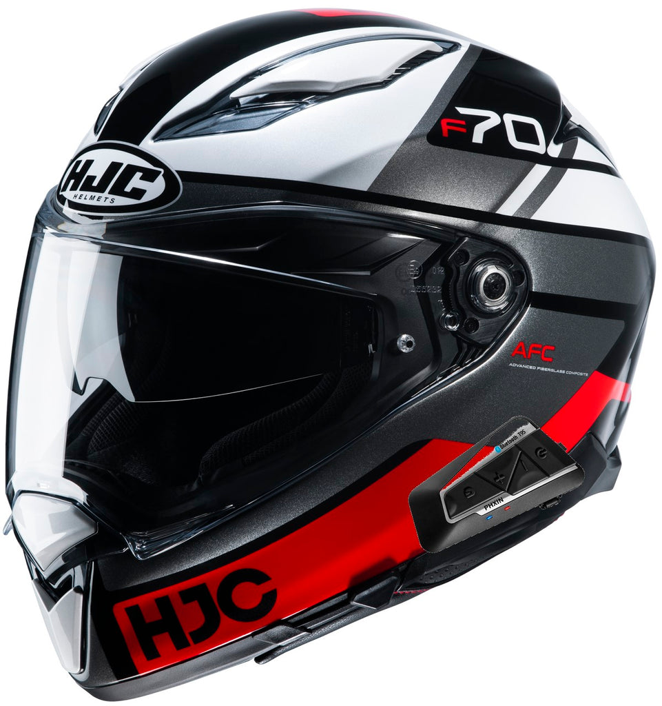 HJC F70 Full Face T9S Bluetooth Helmet Tino Graphic MC-1