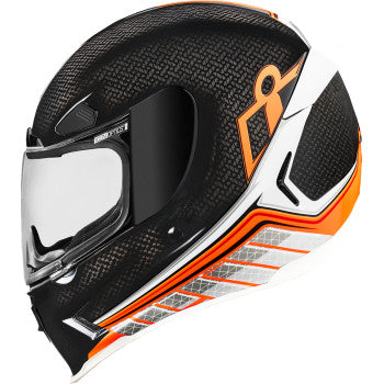 Icon Airframe Pro Full Face Helmet Carbon Hyperstrike Red