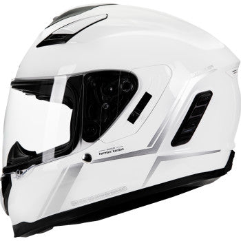 Sena Stryker Full Face Helmet Gloss White