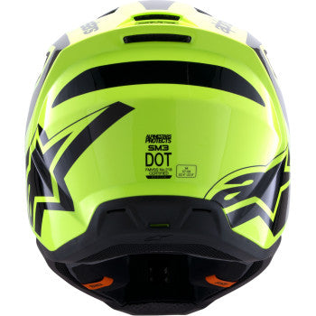 alpinestars street bike helmet Alpinestars SM3 Heat Helmet Large / Gloss Yellow Fluo/Black