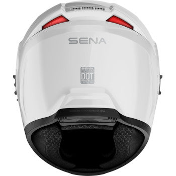 Sena Phantom ANC Full Face Blueooth Helmet Gloss White