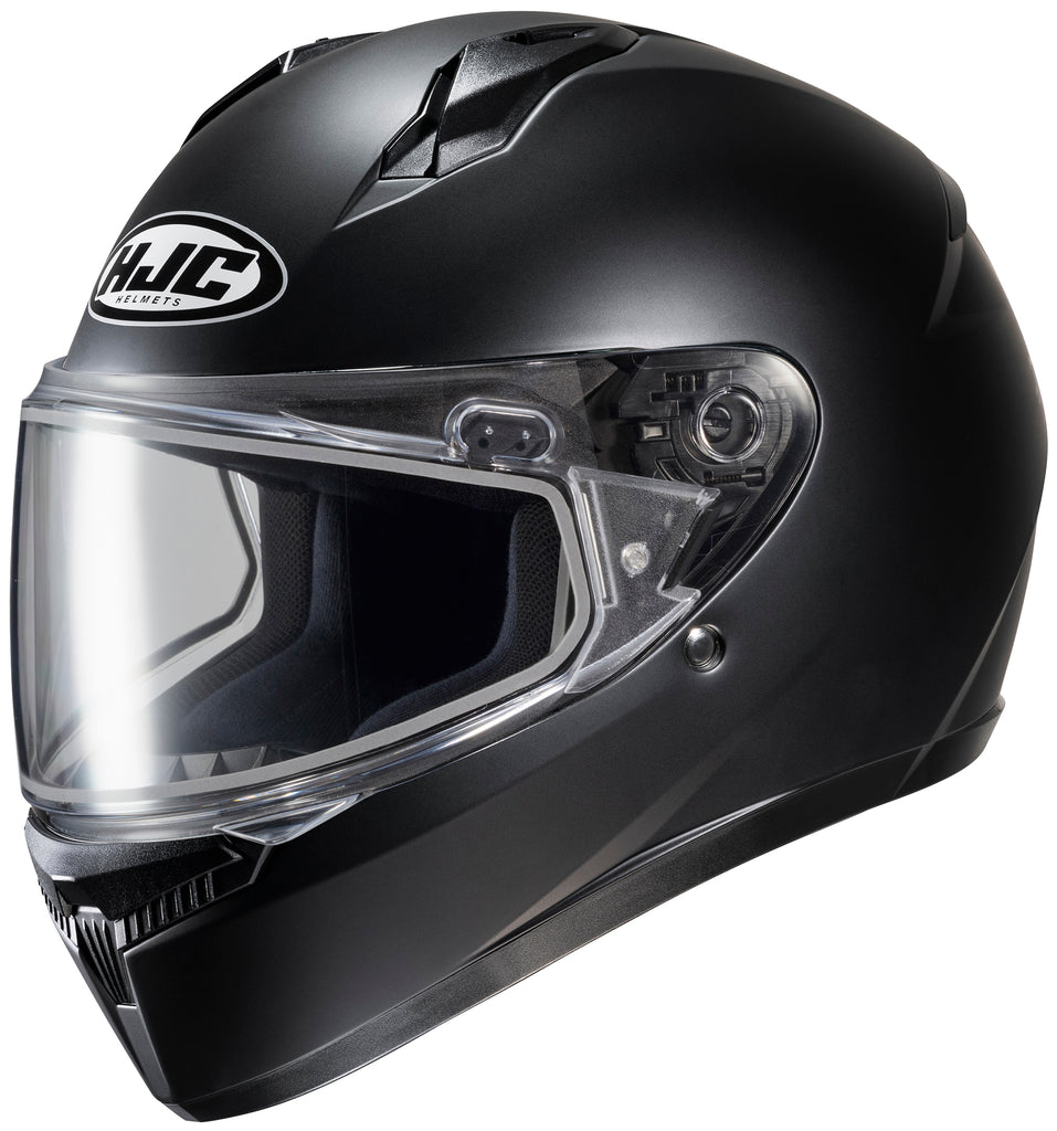 HJC C10 Snow Helmet Matte Black Dual Lens