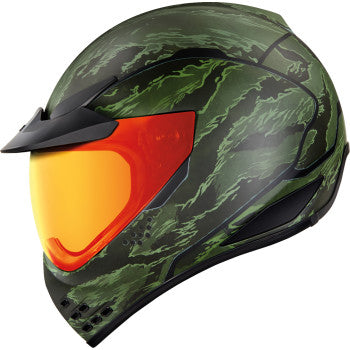 Icon Domain Full Face Helmet Tigers Blood Green