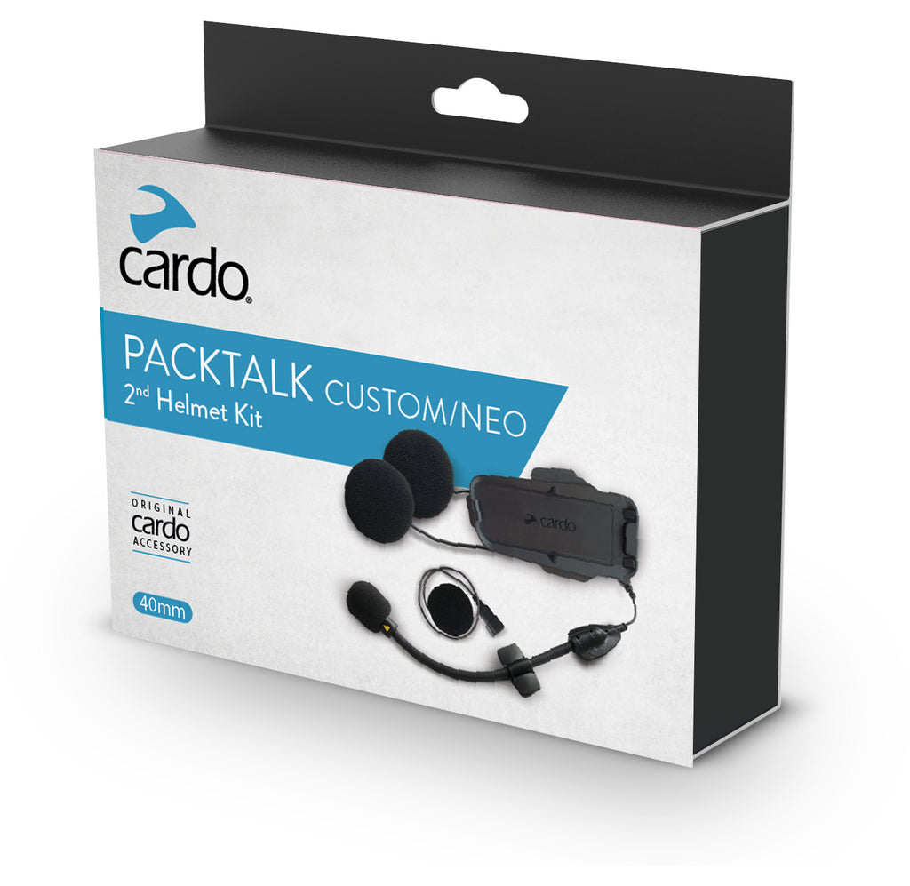 Cardo Packtalk Custom/Neo 2nd Helmet Kit