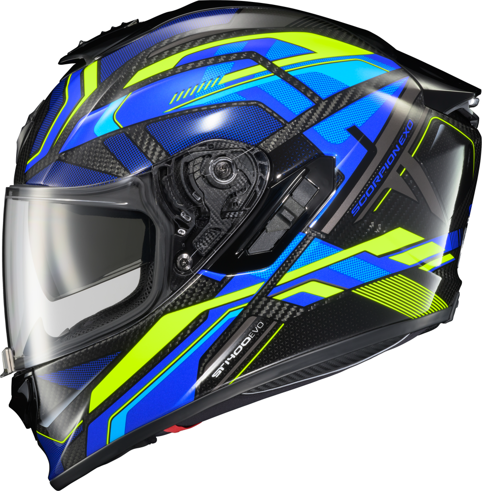 Scorpion EXO-ST1400 Carbon Helmet Hex Gloss Blue 2XL