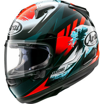 Arai Quantum-X Full Face Helmet Wave Red – HelmetCountry.com
