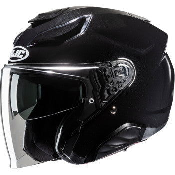 HJC F31 Open Face Helmet Gloss Black