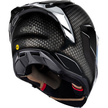 Icon Ultraflite Full Face Helmet Carbon MIPS Silver