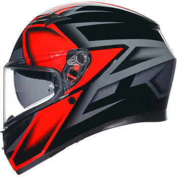 AGV K3 Full Face Helmet Compound Black/Gray/Red