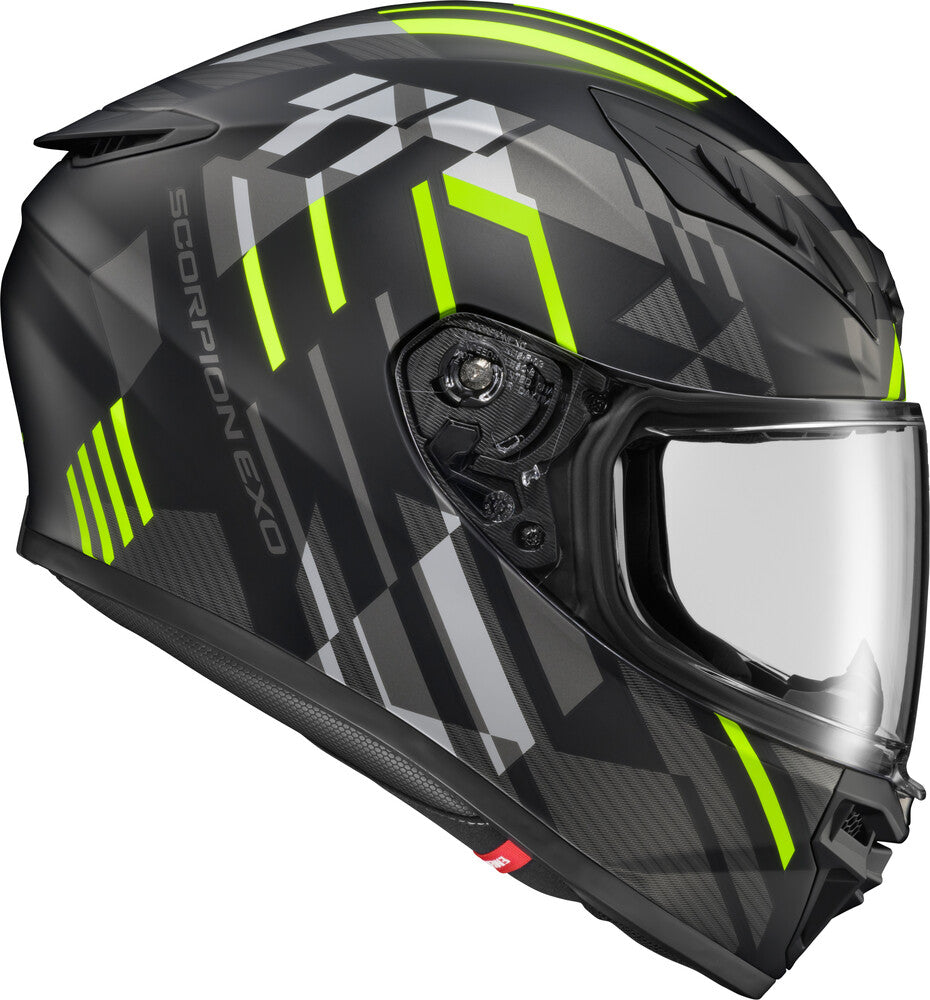 Scorpion EXO-R430 Full Face Helmet Paradox Hi Viz