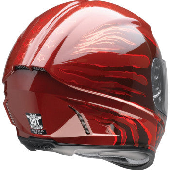 Z1R Jackal Full Face Helmet Patriot Red