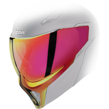 Icon Threshold Helmet Shield Calypso Red