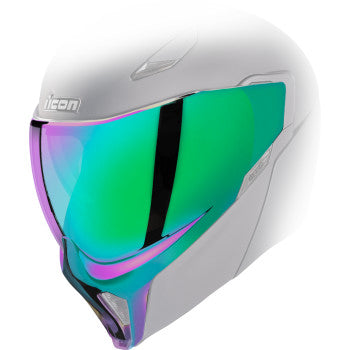 Icon Threshold Helmet Shield Scarab Green