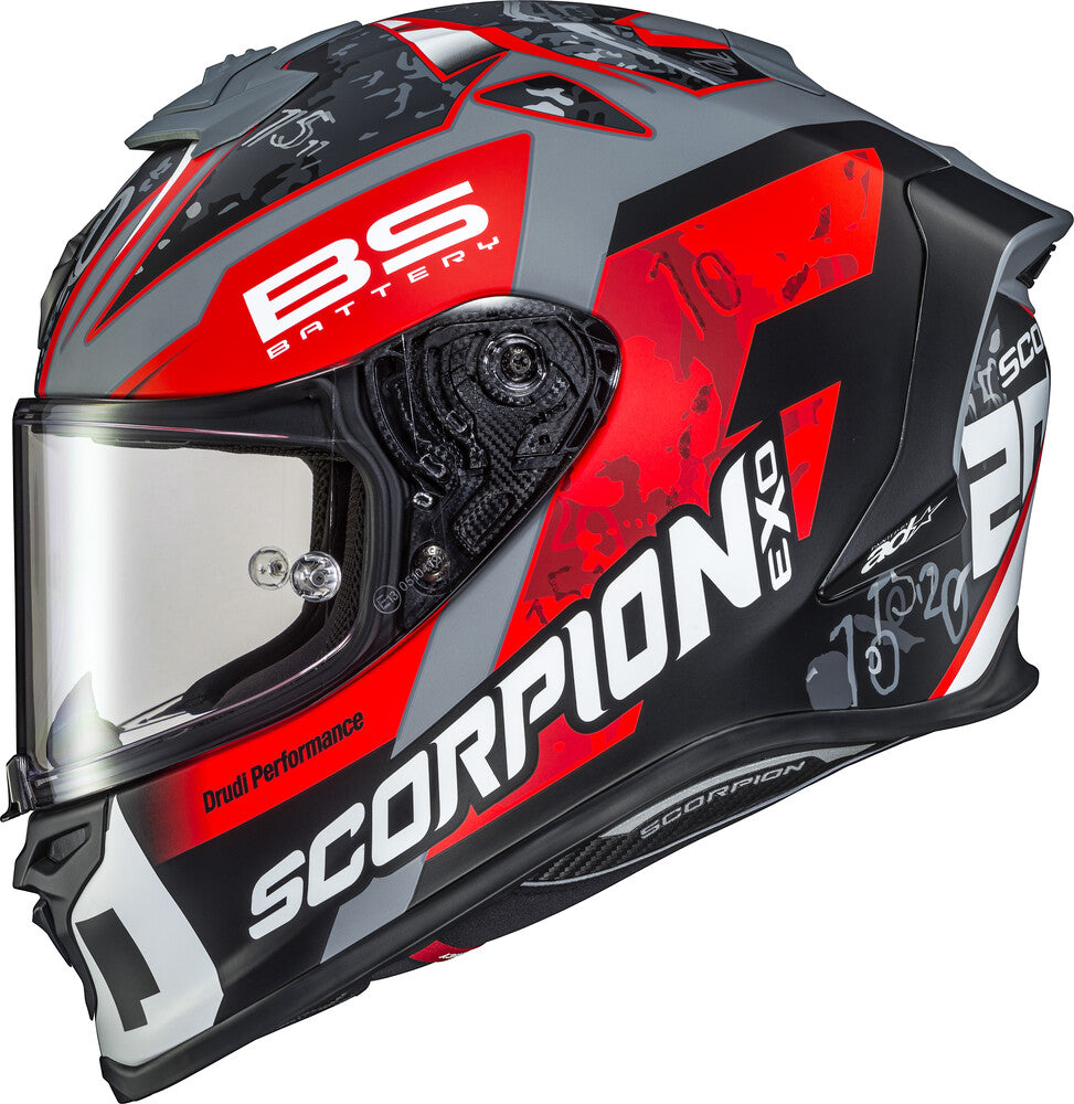 Scorpion EXO EXO-R1 Air Full Face Helmet Quartararo Red