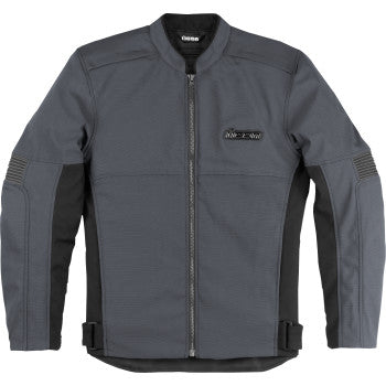 Icon Slabtown Motorcycle Jacket Gray