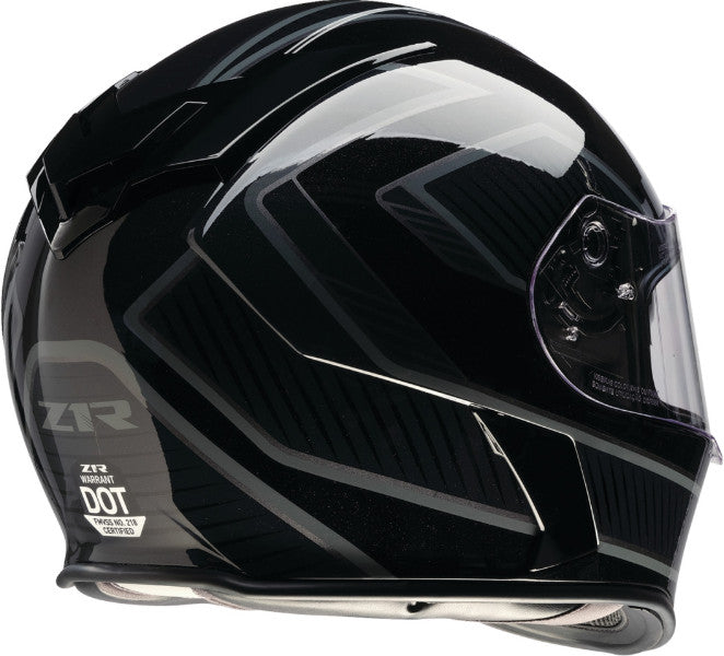Z1R Warrant Full Face Snow Helmet Amplify Black/GrayElectric Shield