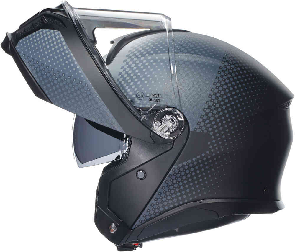 AGV Tourmodular Modular Helmet Textour Matte Black/Gray