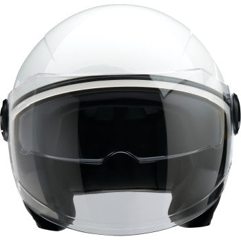 Z1R Scuzzi Open Face Helmet White