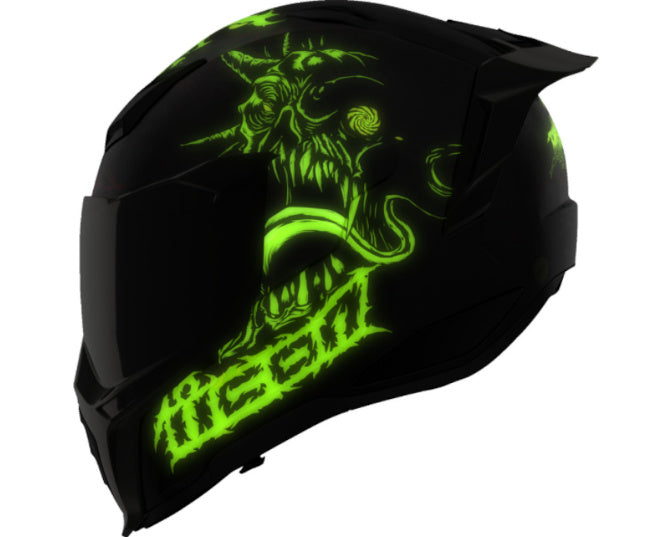 Icon Ultraflite Full Face Bluetooth Helmet Misanthrope MIPS Black