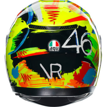 AGV K3 Full Face Bluetooth Helmet Rossi Winter Test 2019