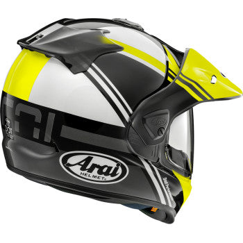 Arai XD5 Dual Sport Helmet Cosmic Fluorescent Yellow