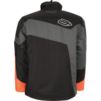 Arctiva Pivot 6 Men's Snow Jacket - Black/Gray/Orange