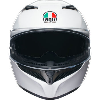 AGV K3 Full Face Helmet Seta White