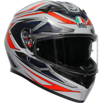 agv k3 helmet bluetooth AGV K3 Space Matte White/Red Fluo Helmet L